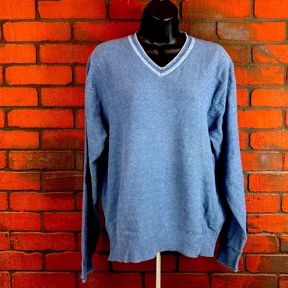 Hickey Freeman Sweater Womens Large Blue‎ Cashmere
